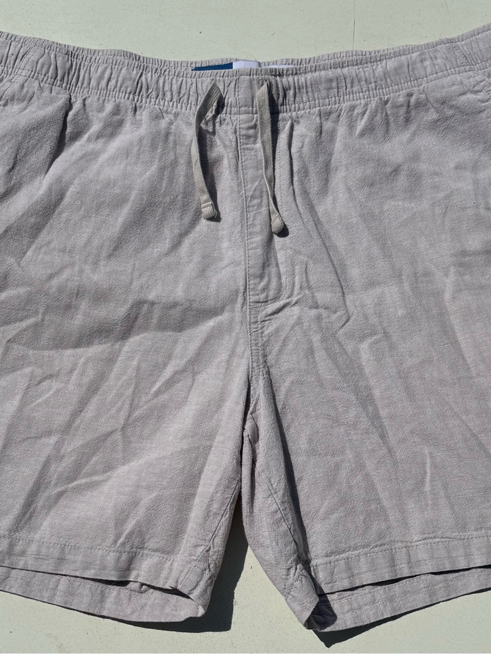 Old Navy Men's Drawstring Athletic Shorts - Light Gray